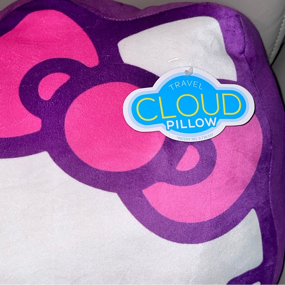 Hello Kitty Travel Cloud Pillow Large Plush - Picture 2 of 5